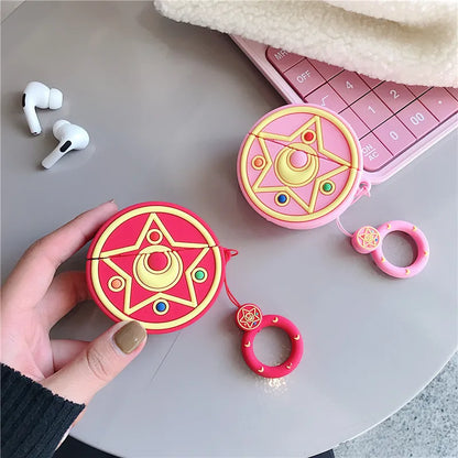 For Airpods 1 2 Case 3D Sailor Moon Cartoon Soft Silicone Earphone Cases for Apple Airpod 3 Case Cute Cover Funda MNL1